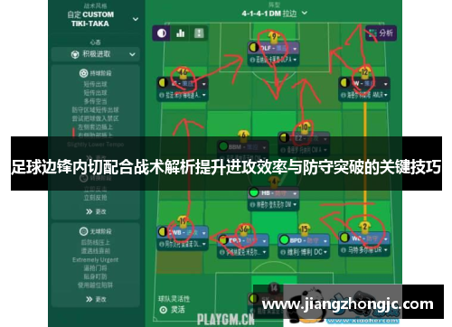 足球边锋内切配合战术解析提升进攻效率与防守突破的关键技巧
